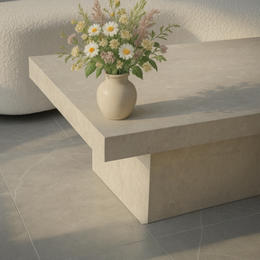 Table basse en Travertin Emilie